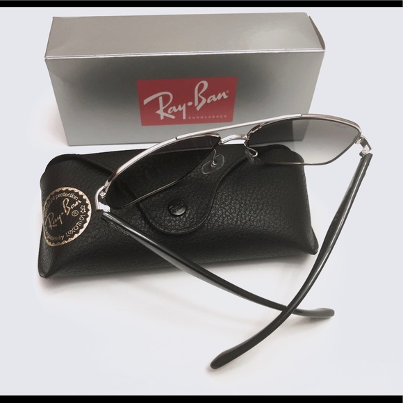 (SOLD OUT!!) Ray-Ban Unisex Aviator Sunglasses NEW - Picture 4 of 4